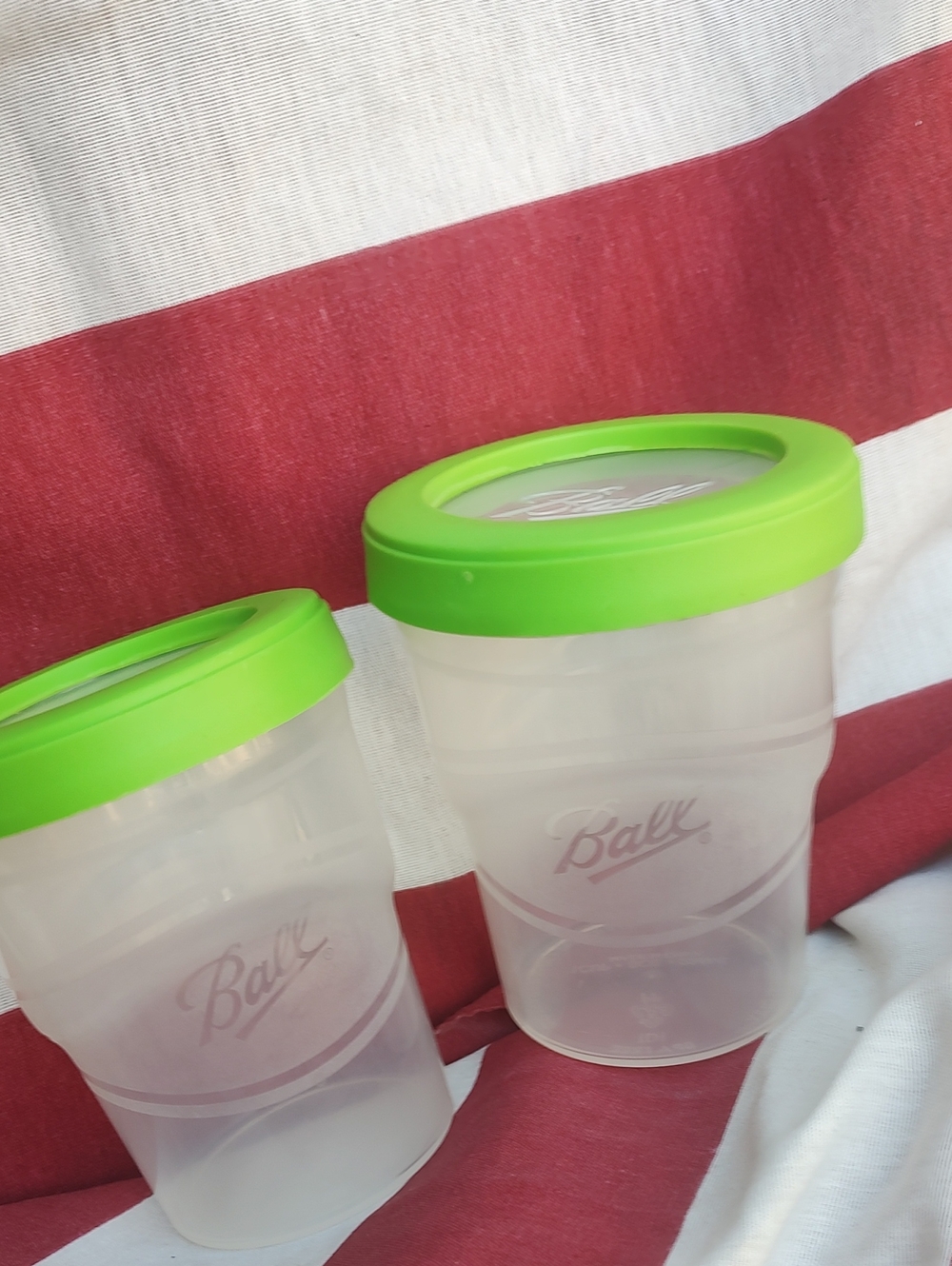 Ball/Tubber Ware Small Containers